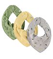 Pippi Baby Babylätzchen - 3er-Pack - Dry Green