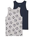 Name It Undershirt - Noos - NkmTank - 2-Pack - Grey Melange