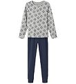 Name It Pyjama Set - Noos - NkmNightset - Grey Melange