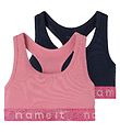 Name It Top - Noos - NkfShort - 2 Pack - Heather Rose avec Dark 