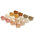 Liewood Cupcake forms - 16-Pack - Tilo - Silicone - Heart/Rose M