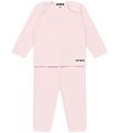 Bonton Set - Bluse/Hosen - Fleece - Rose