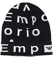 Emporio Armani Beanie - Wool - Black