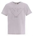Emporio Armani Stuttermabolur - Grigio Ghiacciaio