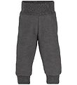 Engel Trousers - Wool - Lava Grey Melange