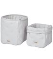 MarMar Aufbewahrungskörbe - 2er-Pack - 25x17/20x15 cm - Morgen D