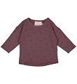 MarMar Blouse - Tajco - Modal - Mahogany Dot