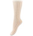 MarMar Knee-High Socks - Pointelle - Gentle White