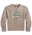 Polo Ralph Lauren Blússa - Ull - Andover ll - Drapplitað