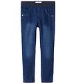 Name It Leggingsit - Noos - NmfSalli - Dark Blue Denim/Dark Safi