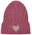 Name It Beanie - Knitted - NmnMiki - Rose Wine