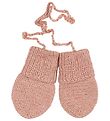 Huttelihut Mittens - Wool - Dusty Rose