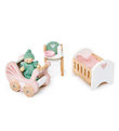 Tender Leaf Wooden Toy - Dollhouse Furniture - Baby Room