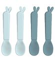 Done By Deer Besteck - 4er-Pack - Löffel - Lalee Blue