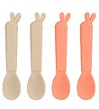 Done By Deer Cutlery - 4-Pack - Spoon - Lalee Sand/Coral