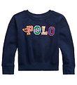 Polo Ralph Lauren Sweatshirt - Navy w. Text
