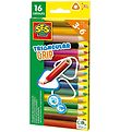 SES Creative - Colouring Pencils - Triangular - 16 Pcs