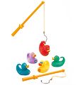 Djeco Fishing Game - Small Rubber Bath Ducks