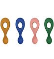 Liewood Spoons - Liva - 4-Pack - Silicone - Eden Multi Mix