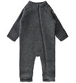 Mikk-Line Pramsuit - Wool - Charcoal Melange