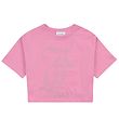 Juicy Couture T-Shirt - Kurz geschnitten - Fuchsia Pink