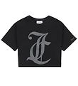 Juicy Couture Stuttermabolur - Skera - Black