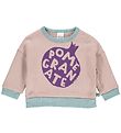 Freds World Sweatshirt - Veggie - Rose Wood w. Print