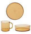 Liewood Geschirr-Set - Tritan - Siva - 3 Teile - Mustard