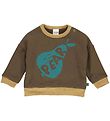 Freds World Sweatshirt - Veggie - Brown Mist w. Print