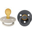 BIBS Colour Schnuller - 2er-Pack - Gr. 1 - Symmetrisch - Sand/Ir