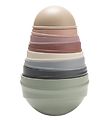 BIBS Stacking Tower - 8 Parts - Pastel Rainbow