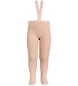 Condor Tights w. Suspenders - Wool - Powder Rose