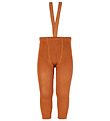 Condor Leggings w. Suspenders - Wool/Acrylic - Ocher