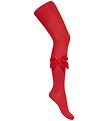 Condor Tights w. Velvet Bow - Red