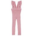 Condor Leggings M. axlaböndum - Rib - Bleikt
