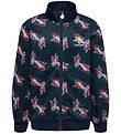 Hummel Cardigan - HmlRiley Zip - Black Iris