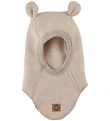 Mikk-Line Balaclava - Villa - Melange Offwhite M. Korvat