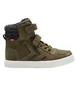 Hummel Vinterkängor - Stadil Winter High Jr - Dark Olive