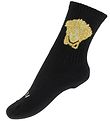 Versace Socks - Black/Gold w. Logo