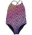Versace Swimsuit - Fuchsia w. Black