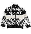 Versace Cardigan - Wit m. Zwart