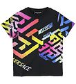 Versace T-shirt - Svart/Flerfrgad