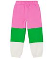 Stella McCartney Kids Sweatpants - Pink/White/Green