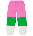 Stella McCartney Kids Jogginghosen - Pink/Weiß/Grün