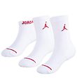 Jordan Strumpor - 3-pack - Jumpman Waterfall - Vit