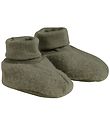 Fixoni Booties - Wool - Deep Lichen Green