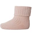 MP Socken - Wolle - Rib - Rose Dust