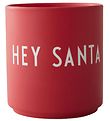 Design Letters Becher - Cup - Hey Santa - Faded Rose