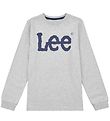 Lee Blouse - Wobbly Graphic - Vintage Grey Heather