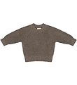 That's Mine Bluse - Flo Sweater - Earth Brown Melange